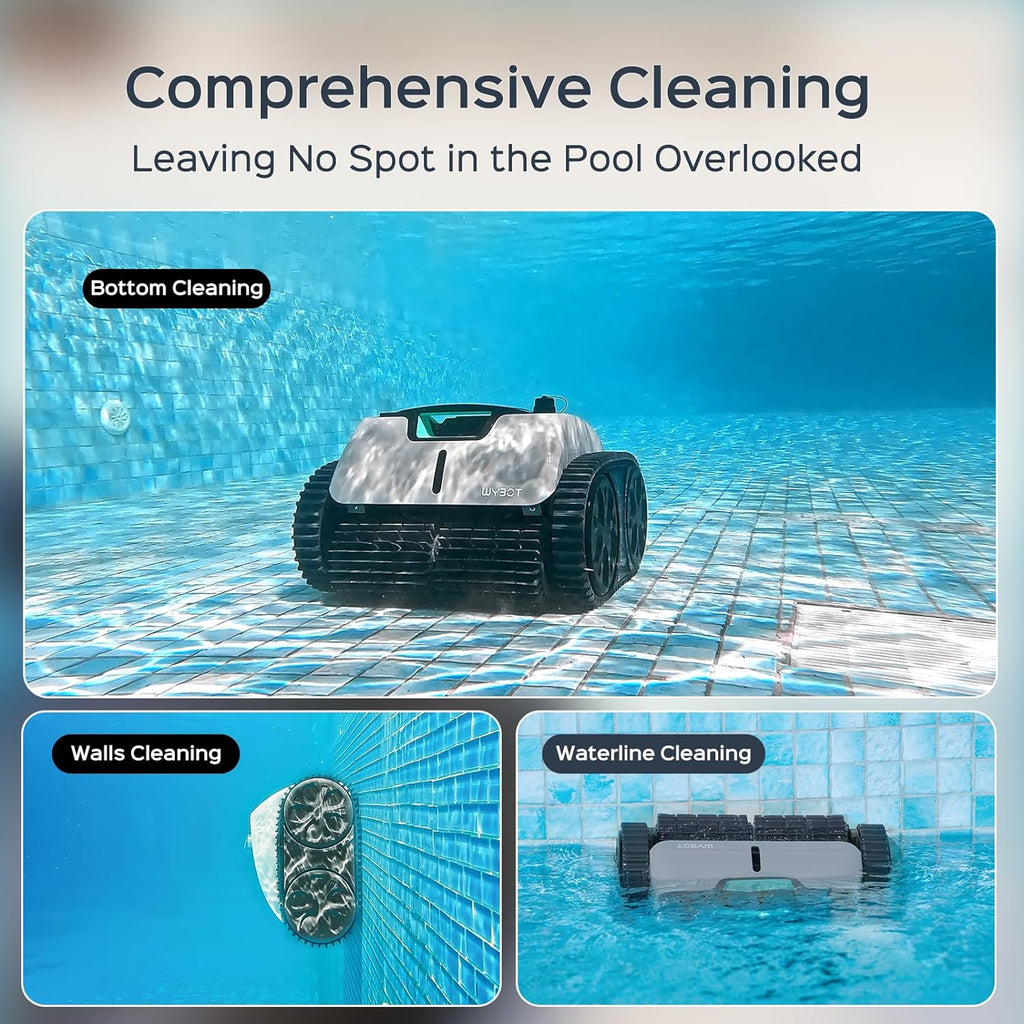 WYBOT C1 Pro Robotic Pool Cleaner Vacuum with APP-3