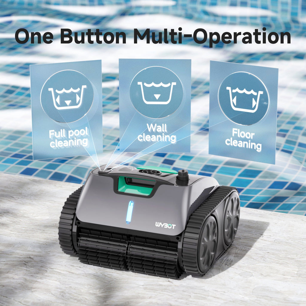 WYBOT C1 Pro Robotic Pool Cleaner Vacuum with APP-2