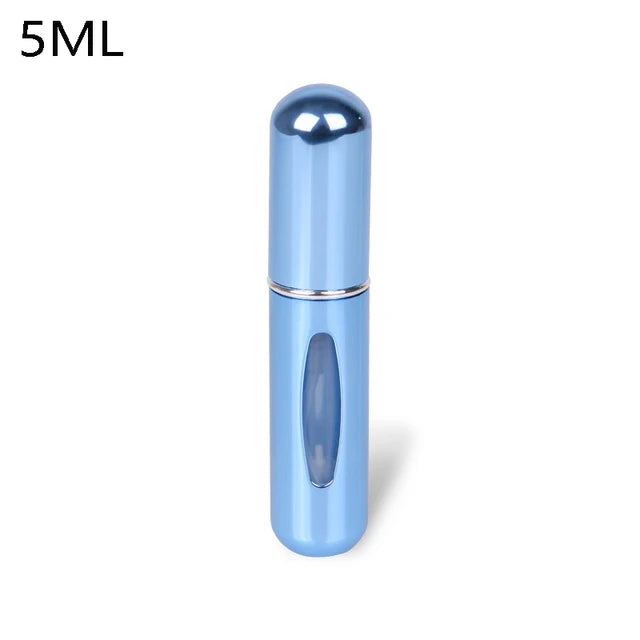Travel-Ready 8/5Ml Perfume Atomizer: Sleek Aluminum Refillable Spray Bottle for Your Favorite Fragrances