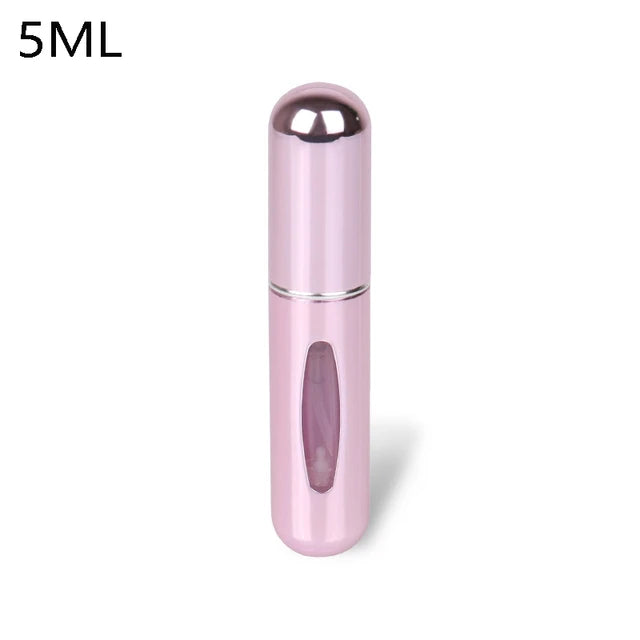 Travel-Ready 8/5Ml Perfume Atomizer: Sleek Aluminum Refillable Spray Bottle for Your Favorite Fragrances