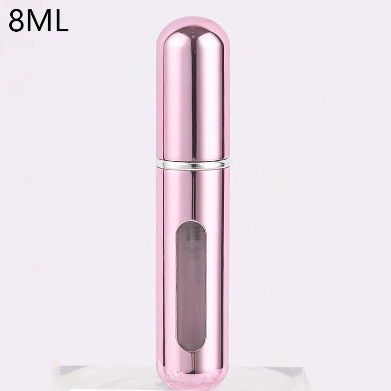Travel-Ready 8/5Ml Perfume Atomizer: Sleek Aluminum Refillable Spray Bottle for Your Favorite Fragrances