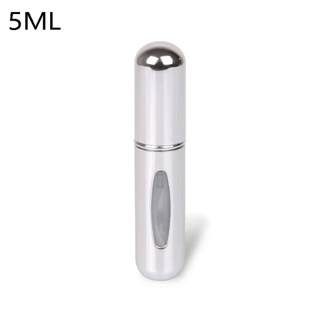 Travel-Ready 8/5Ml Perfume Atomizer: Sleek Aluminum Refillable Spray Bottle for Your Favorite Fragrances