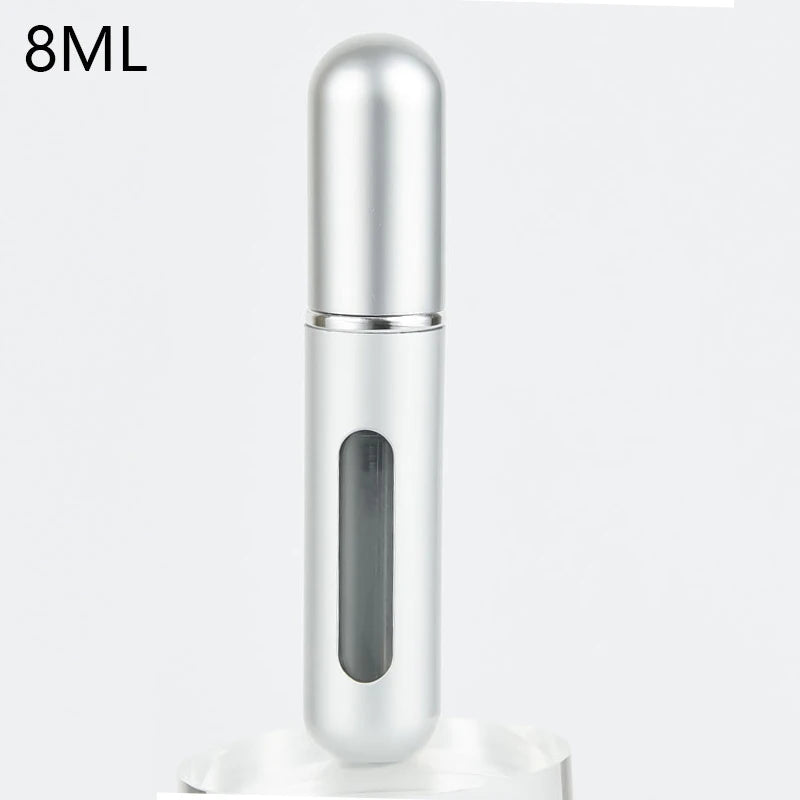 Travel-Ready 8/5Ml Perfume Atomizer: Sleek Aluminum Refillable Spray Bottle for Your Favorite Fragrances