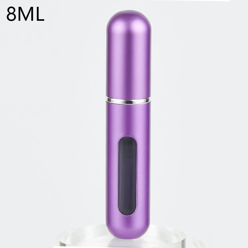 Travel-Ready 8/5Ml Perfume Atomizer: Sleek Aluminum Refillable Spray Bottle for Your Favorite Fragrances