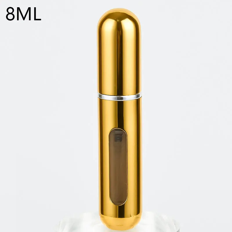 Travel-Ready 8/5Ml Perfume Atomizer: Sleek Aluminum Refillable Spray Bottle for Your Favorite Fragrances