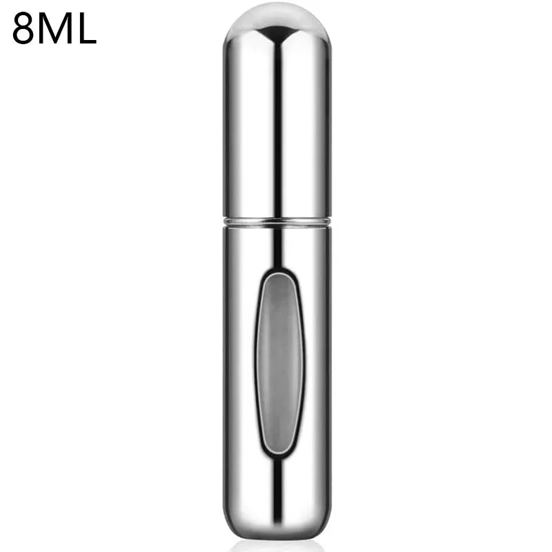 Travel-Ready 8/5Ml Perfume Atomizer: Sleek Aluminum Refillable Spray Bottle for Your Favorite Fragrances